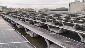 Ragasage solaire à ballasts plats